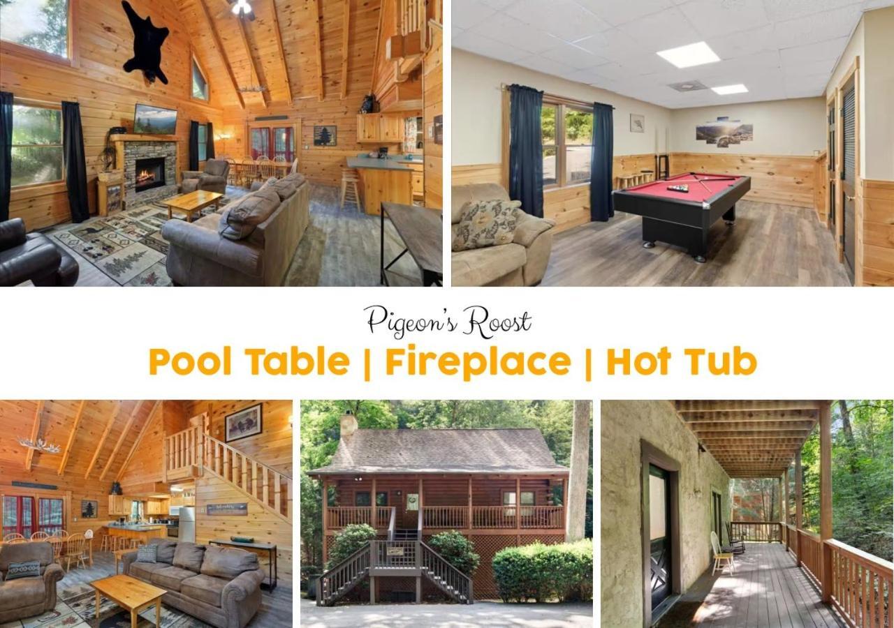 5Br Smoky Cabin Hot Tub, Games, 1 Mi To Parkway Пиджен-Фордж Экстерьер фото